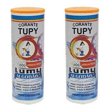 Imagem de 2 Un Tinta Corante Tupy Tingir Roupa, Tecido Cores Neon Lumy
