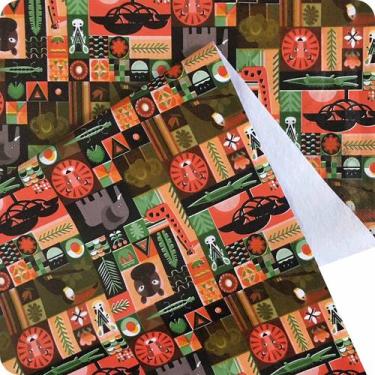 Imagem de Tecido Para Sofá 3x1,40m Estampado - Sassarico, Safari