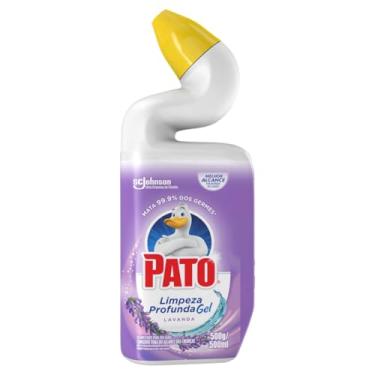 Imagem de Pato Limpador Sanitário Gel Desinfetante, Lavanda, Limpeza Profunda, 500ml