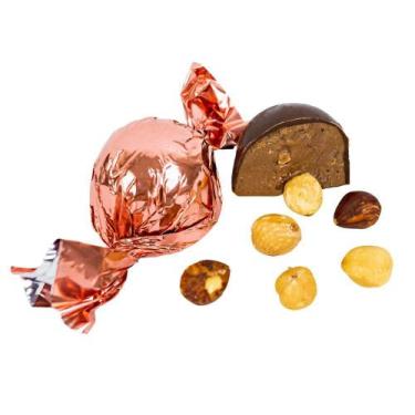 Imagem de Trufa Vegana de Chocolate 70% Cacau c/ Creme de Avelã - 30g - ESPÍRITO