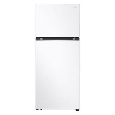 Imagem de Geladeira LG Frost Free Inverter 375L Duplex Cor Branca  - GN-B372PQW2