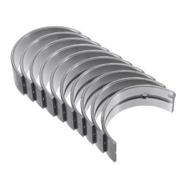 Imagem de Motoforti Conjunto de rolamentos principais Nº MD174857 para Mitsubishi L300 1991-2007 Rolamento principal do eixo de manivela de metal prateado 10 peças