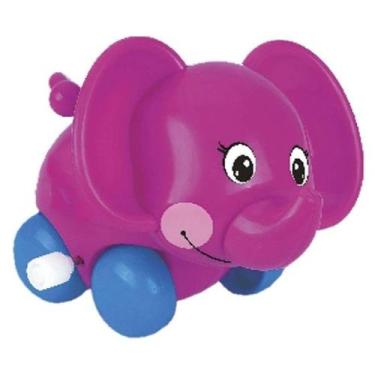 Imagem de Elefantinho feliz rosa (12295) - BUBA