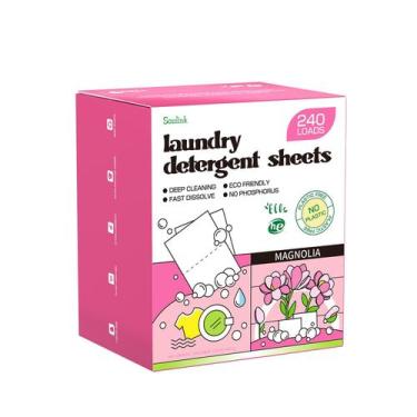 Imagem de Folhas de detergente para roupa Soulink Magnolia 240 Loads