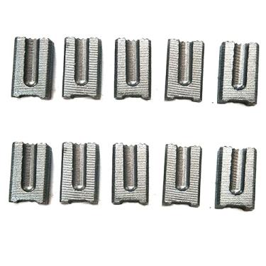 Imagem de DW217 DW221 DW222 DW252 DW272 DW274-220 DW274W DW276-220 5359 2121 ELU27158 ET1245 Escovas de carbono compatíveis com Dewalt 10 peças