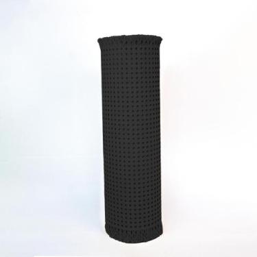 Imagem de Palha Indiana Sextavada Moveis Decoracoes 50Cm X 2,00M Preto - Mundo D