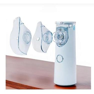 Imagem de Nebulizador Inalador Portátil Silencioso adulto e infantil USB e Pilha