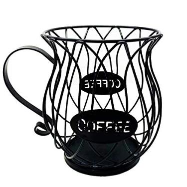Imagem de KiaoTime Suporte Para Cápsulas De Café, Cesta Armazenamento, Organizador Café Expresso, Bancada Cozinha, Pequeno