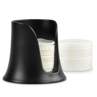 Imagem de CAFEMASY Suporte Para Filtro De Café Com 350 Filtros Papel Reposição Compatíveis Aeropress Original Clear Go Espresso Maker Acessórios E Peças