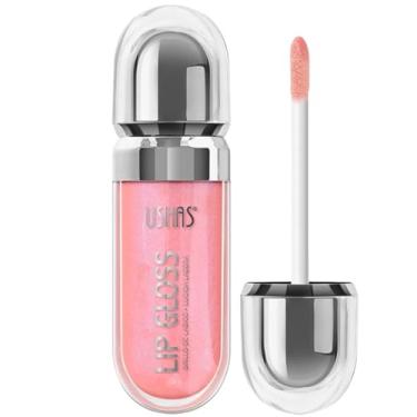 Imagem de Lip Gloss – 7ml - Brilho Labial Hidratante, Efeito 3D Duradouro, molhado, Não Pegajoso, 12 Tons América Mix Store – USHAS (#03-SORVETE DE PESSEGO)