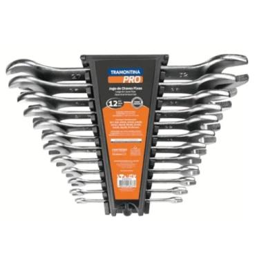 Imagem de Jogo de Chaves Fixas 12 Peças Tramontina Pro