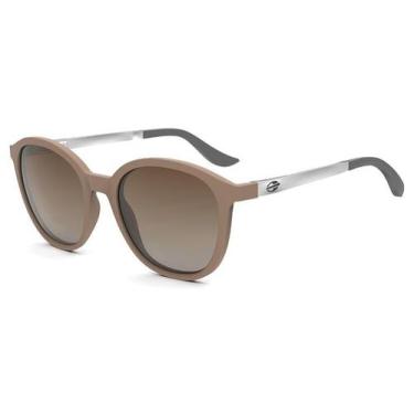 Imagem de Óculos Solar Mormaii Deli M0080b7534 Nude Fosco Lente Dagradê Marrom, 