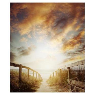 Imagem de Quadro Pôr-Do-Sol Na Praia - MeMoldura, Chassi Borda Infinita, 100x150