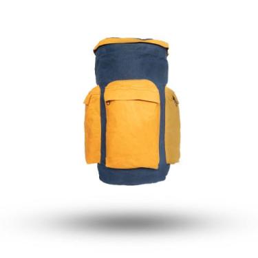 Imagem de Mochila Ferramental 50Litros Azul com Amarelo - MB