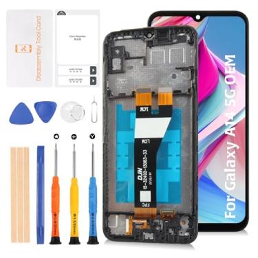 Imagem de Olivechard Tela Lcd Original Para Samsung Galaxy A14 5G Com Moldura Sm-A146B/Ds Sm-A146P/Ds Sm-A146U1/Ds Kit De Reparo Digitalizador Touchscreen 6,6" Incluso