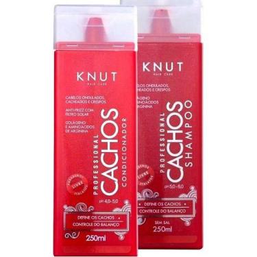 Imagem de  Knut Cachos Kit Duo Cabelos Ondulados Cacheados E Crespos 