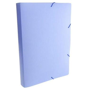 Imagem de Pasta com elástico A4 4cm azul pastel SERENA Dello