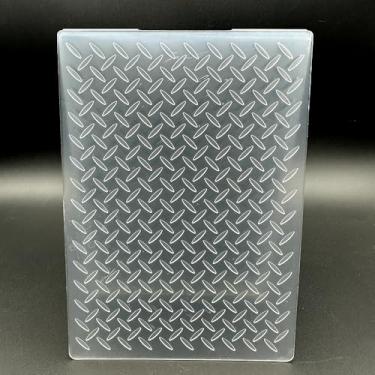 Imagem de Modelo de pasta em relevo de plástico 3D textura de elementos de vento industriais tamanho A6 para fazer cartões, faça você mesmo, scrapbooking, papel, artesanato, artesanato, scrapbook, artes