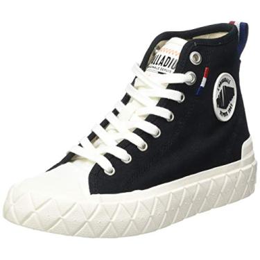 Imagem de PALLADIUM Mens Palla Ace High Sneakers Shoes Casual - Black - Size 6.5 M