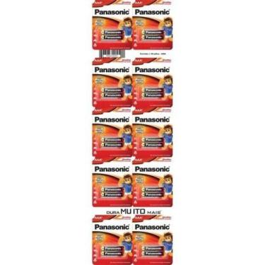 Imagem de Pilha Alcalina 1,5V AAA LR03 (C/20 Pilhas) Panasonic BLI 20
