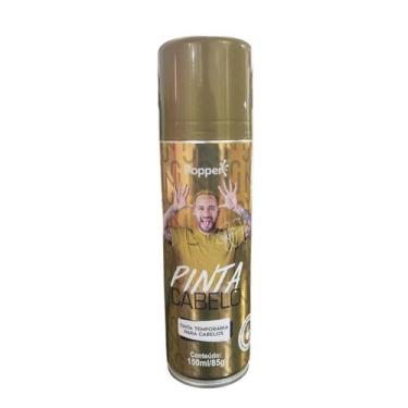 Imagem de Tinta Temporária Pinta Cabelo Neymar JR - 150 ml - Popper, Dourado