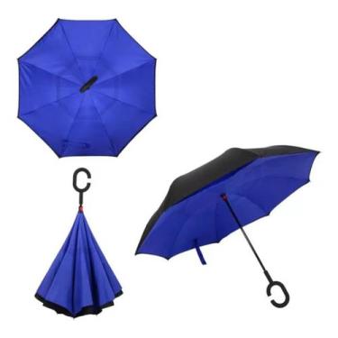 Imagem de Guarda Chuva Invertido Snel Home, Preto, único