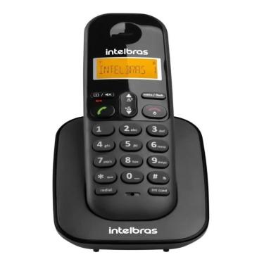 Imagem de Telefone Ramal Digital Intelbras Ts 3111 Sem Fio Preto