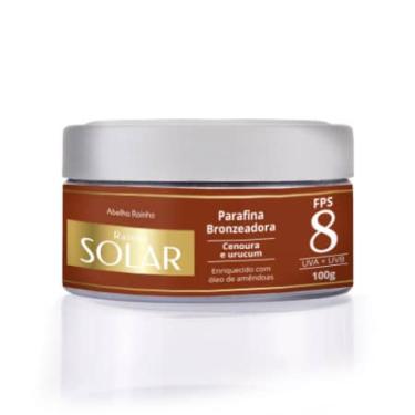 Imagem de Rainha Solar - Parafina Bronzeadora Cenoura E Urucum  Fps-120G 3425