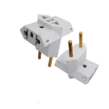 Imagem de Adaptador De Tomada Benjamin 3X1 2P+T 10A/250V Branco