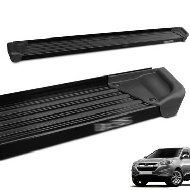 Imagem de Estribo Lateral IX35 2011 a 2023 Aluminio Preto A3