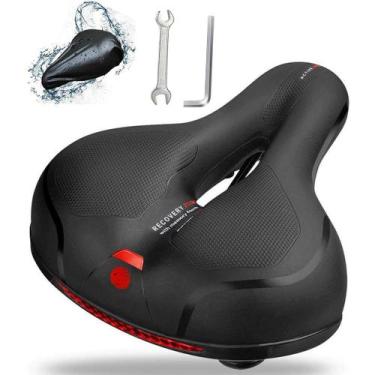 Imagem de Assento de bicicleta PANRUN de grandes dimensões, confortável para mul
