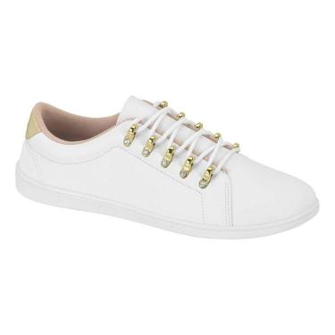 Imagem de Tênis Baixo Feminino Moleca Sapatenis Casual Flat Conforto-Feminino