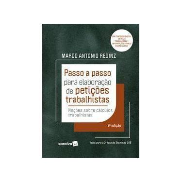Imagem de Passo a Passo Para Elaboração de Petições Trabalhistas - 09Ed/23 - SAR
