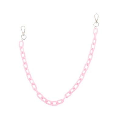 Imagem de 1 peça de corrente de jeans de acrílico para mulheres, calça punk hip hop, acessório para roupas modernas e apresentações de palco