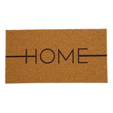 Imagem de Capacho de Vinil Kapazi Home Bege 40x75cm – Tapete Para Entrada Antiderrapante