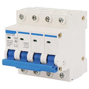 Imagem de Proteção contra Vazamento DZ47 63 4P Disjuntor de Corrente 400V63A Interruptor de Ar para Construção de Engenharia Doméstica Rede Rural