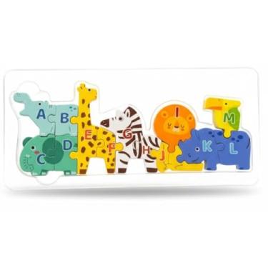 Imagem de Quebra Cabeça 3D Infantil ANIMAIS DA FLORESTA