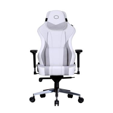 Imagem de Cadeira Gamer Cooler Master Caliber X2C Cinza E Branca Com Base De Aço Cmi-gcx2c-gw