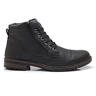 Imagem de Bota Coturno Casual Masculino 211Z (Preto, 40, BR, Adulto, Numérico, 40)