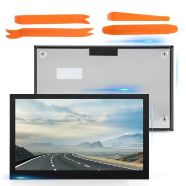 Imagem de Tela LCD de 8 polegadas para Hyundai Tucson Santa Verna Solaris 2021-2023 rádio de substituição para tela sensível ao toque do carro para KIA Sorento Seltos Digitalizador Navegação GPS Display TDO