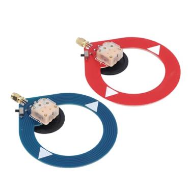 Imagem de Generic Conjunto de Antena de Loop Compacto Portátil Mini Transmissão de Sinal Estável para Rádios FM/SW, Conjunto de Antena de Loop Pequeno de 2 Unidades para Receptores de Home Theater