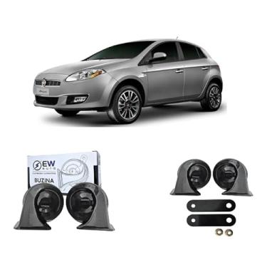 Imagem de BUZINA AUTOMOTIVA CARACOL (PAR) GRAVE/AGUDO PARA BRAVO 2010 >2016 - TIGER AUTO