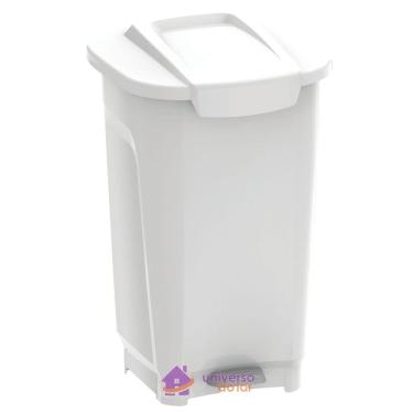 Imagem de Lixeira Tramontina T-Force 50 L Branca Tramontina