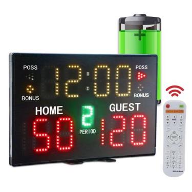 Imagem de Temporizador digital alimentado por bateria Scoreboard YZ 37x25cm