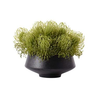 Imagem de Plantas falsas/plantas falsas estilo chinês grama artificial flor verde artificial, sala de estar, mesa de café, decoração de flores, vaso de flores artificiais, planta artificial indo