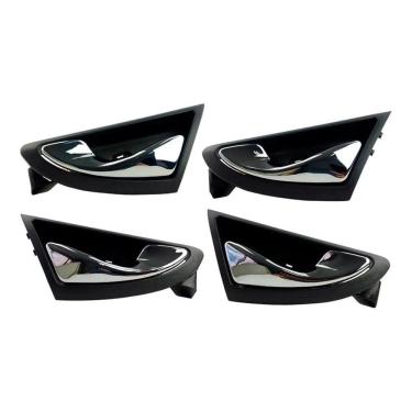 Imagem de Kit 4 Maçanetas Internas Diant/Tras Jac J3 Turin 2011 A 2017