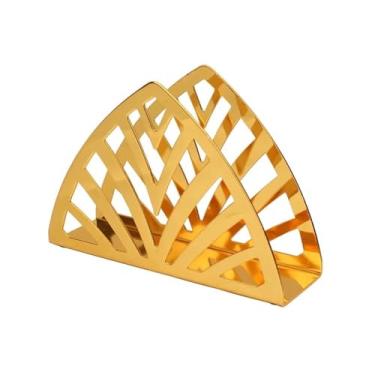 Imagem de Suporte de guardanapo quadrado moderno de aço inoxidável, suporte de toalha, suporte creativenapkin, suporte vertical de lenços de mesa para restaurante ocidental