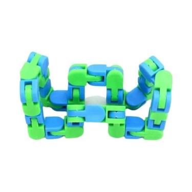 Imagem de Brinquedo Antiestresse De Cadeia De Bicicleta, Pulseira Fluida De 24 N