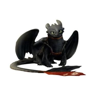 Imagem de Pôster Vintage Dragão Do Terror Sussurrando a Morte, Arte Em Tela Para