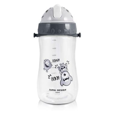 Imagem de Garrafa Infantil Amiguinhos 460 Ml - Jacki Design Monstro Preto